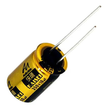 Audio Note CAP-100-R-10U-350V 10 µF 20% 350 V Kaisei Electrolytic Condensatore Pagamento Sicuro