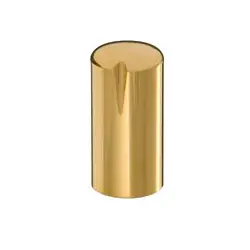 Audio Note MWK-45-9000 12 mm Brass Knob Shiny Gold 12 mm Shaft 6 mm Shaft Offerta Limitata