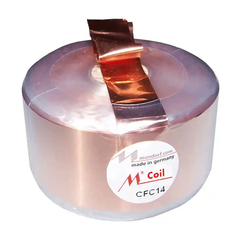 Consegna Rapida Mundorf CFC14-0,22 0,22 mH 0,11 Ω 2% 14 AWG MInduttore Foil crossover Induttore