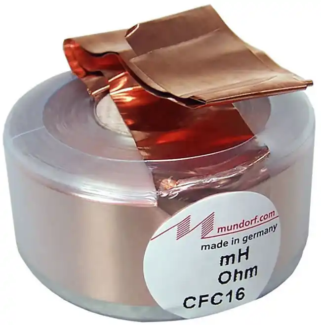 Spedito Oggi Mundorf CFC16-1,80 1,80 mH 0,50 Ω 2% 16,5 AWG MInduttore Foil crossover Induttore