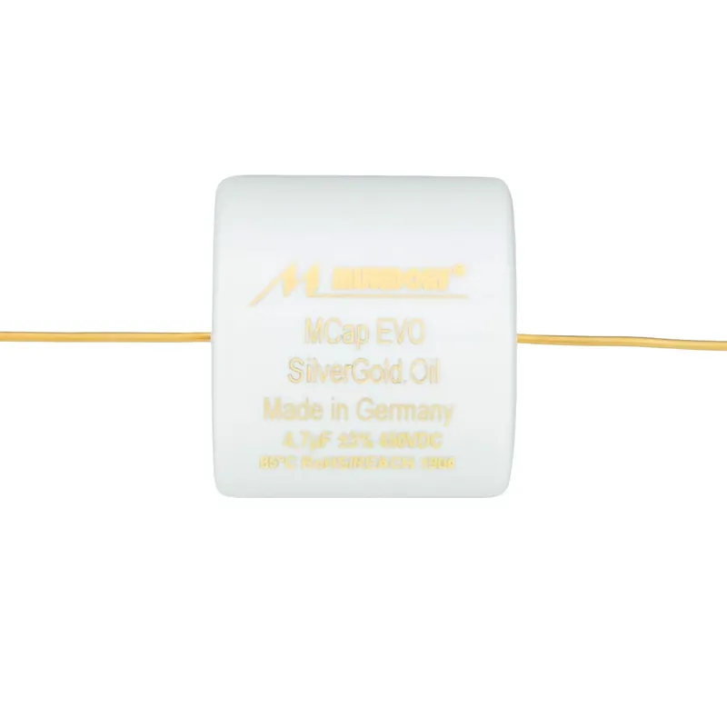 Mundorf MESGO-12T3.450 12 µF 3% 450 V Mcap EVO SILVERGOLD Olio Condensatore Reso Gratuito