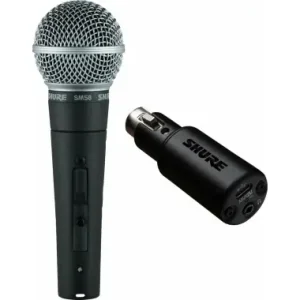 Shure MOTIV MVX2U + SM 58 LCE Bundle Microfono Ordina Subito