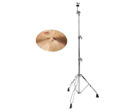 Acquista Ora Paiste 2002 14" Crash + Supporto Piatti Dritto SET