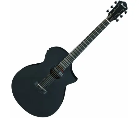 Ultime Pezzi Ibanez AEWC13-WK Weathered Black Open Pore