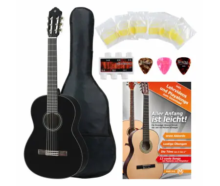 Prezzo Scontato Yamaha C40BL Chitarra Classica con Set Accessori
