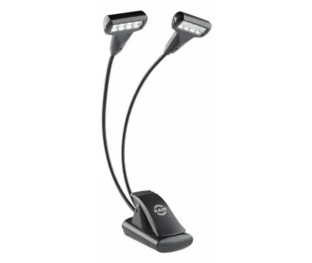 K&M 12273 Lampada Per Leggio "Double4 LED T-Model FlexLight" Più Venduto