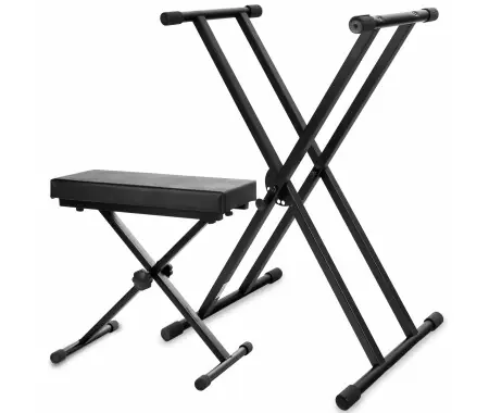 Classic Cantabile Set Tastiera Deluxe Supporto Tastiera + Panchetta Tastiera Compra Adesso