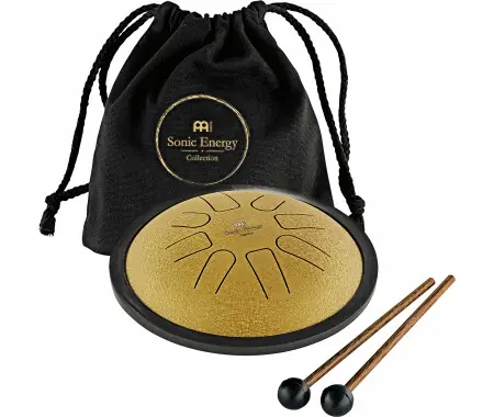 Direttamente Dal Produttore Meinl Sonic Energy SSTD3G Small Steel Tongue Drum Gold Do Minore