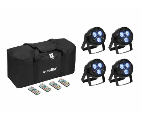 Quantità Limitata Set Spot Ibrido Eurolite LED PARty