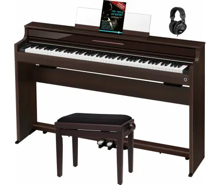 Casio Celviano AP-S450 BN Digitalpiano marrone Set Novità