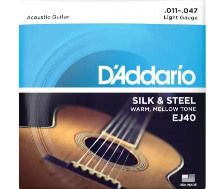 Acquista Ora D‘Addario EJ40 Silk & Steel