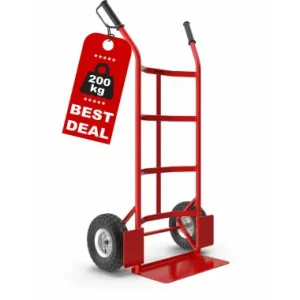 Prezzo Basso Stagecaptain Carryboy Carrello a Mano Rosso, max. 200 kg