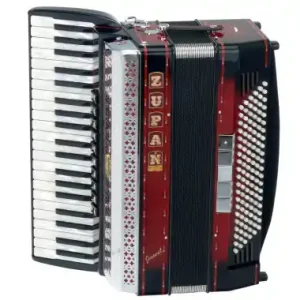 Professionale Zupan Juwel IV 120 MHR Fisarmonica Shadow Red