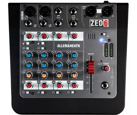 Allen & Heath ZED-6 Analog Mixer Subito Disponibile