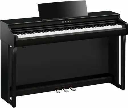 Scelto Dai Clienti Yamaha CLP-825 PE Digitalpiano Nero Lucido