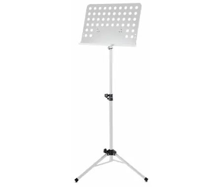 Ultima Occasione Classic Cantabile Leggio Orchestrale in Lamiera Forata Heavy Bianco