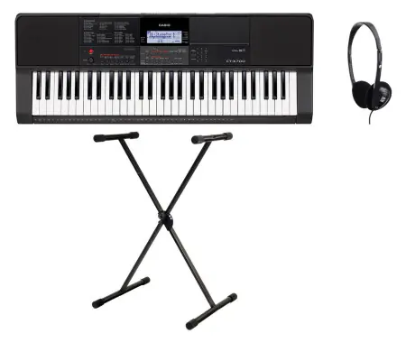 Promozione Esclusiva Set Tastiera Casio CT-X700 incl. Supporto Tastiera & Cuffie