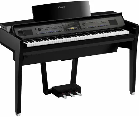Nuova Collezione Yamaha CVP 909 PE Pianoforte Digitale Nero Lucido