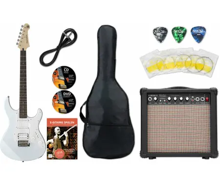 Yamaha Pacifica 012 VW Chitarra elettrica White Starter Set Non Perdere
