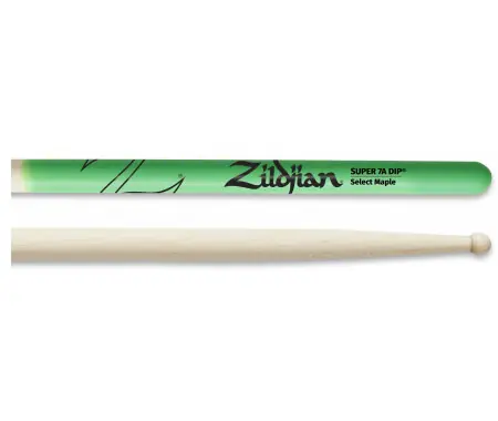 Ultimissimo Modello Bacchette Zildjian Super 7A Maple Green DIP