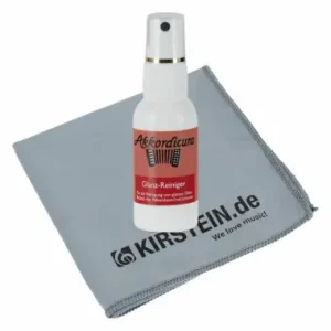 Offerta Lampo Akkordicura Prodotto per la Cura della Fisarmonica Set con Panno per Lucidare