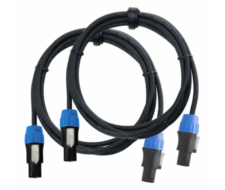 Promozione Esclusiva Pronomic pro-line BOXSP2-2.5 Cavo per Altoparlanti Compatibile Speakon 2,5m Set da 2