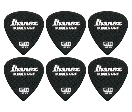 Reso Gratuito Ibanez PA16MRG-BK Grip Wizard Rubber Medium - Confezione Da 6