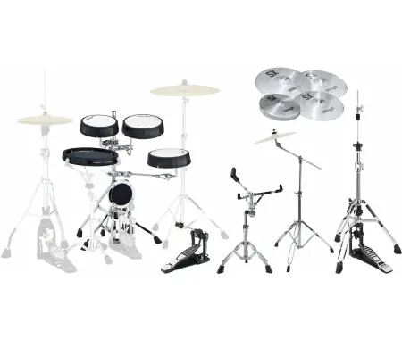 Offerta Speciale Tama TTK5S True Touch Training Kit Set Meinl con Piatti e Hardware