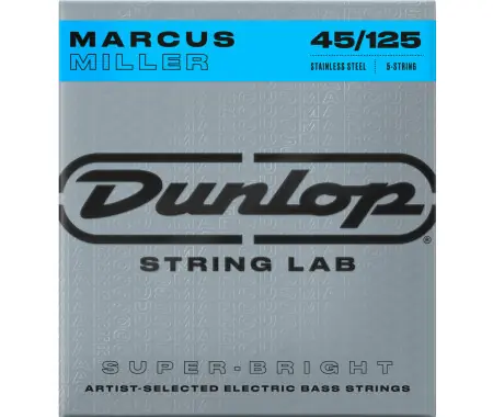 Dunlop Marcus Miller Stainless Steel 045/125 Scelto Dai Clienti