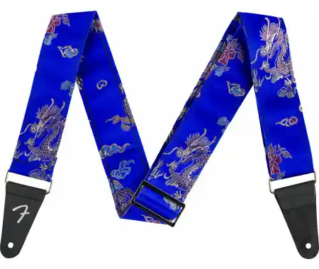 Prezzo Di Fabbrica Fender Satin Dragon Strap Royal Blue