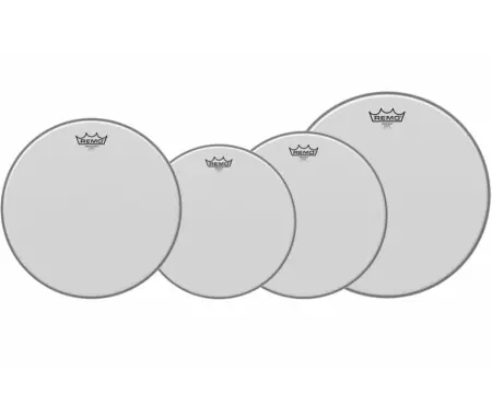 Remo 12" 13" 16" 14" Emperor Coated PLUS Set di Pelli Miglior Prezzo