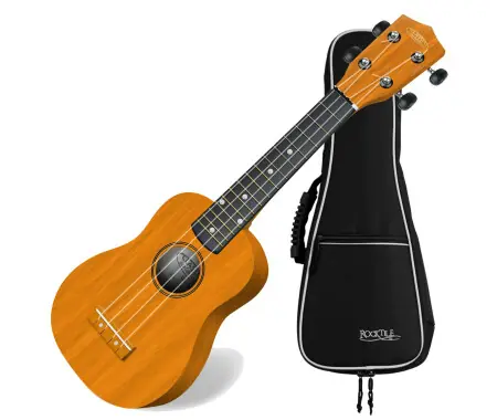 A Buon Prezzo Classic Cantabile US-100 NAT Ukulele Soprano Naturale Set incl. Custodia