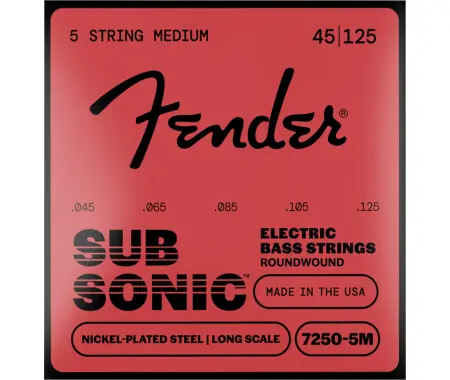Di Tendenza Fender 7250 5M Nickel-Plated Steel