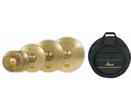 Ordina Subito Set Piatti Meinl Artist‘s Choice Benny Greb con Borsa per Piatti