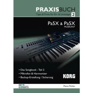 Affare Korg PA5X/PA5X Musikant Manuale Pratico 2
