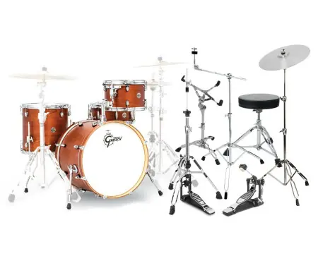 Bestseller Gretsch CT1-J404-SWG Catalina Club Shellset Satin Walnut Glaze Set incl. Hardware
