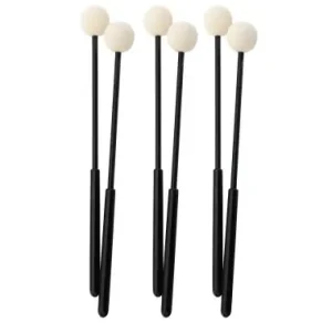 Spedizione Espresso XDrum MM4 Bacchette per Xilofono/Vibrafono in Feltro Set da 3 Paia