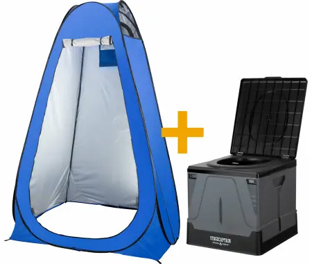 Stagecaptain Quixie-3436 Privacy Toilet Set Direttamente Dal Produttore