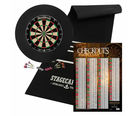 Occasione Imperdibile Stagecaptain DBS-1715 BullsEye Pro Bersaglio da Freccette Home Set
