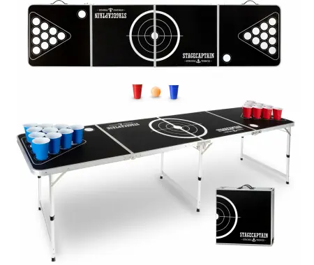 Stagecaptain Beer Pong Tisch "Basic" Prezzo Ridotto