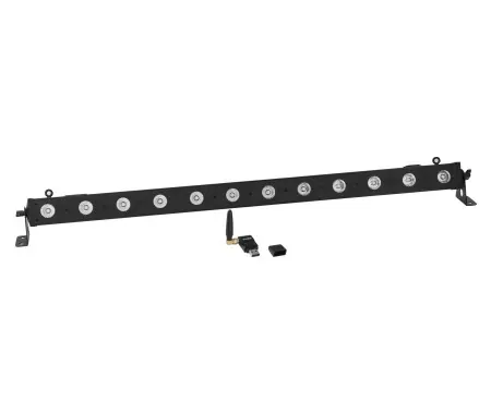 Eurolite LED Bar-12 QCL RGB+UV Striscia QuickDMX Set Pagamento Sicuro