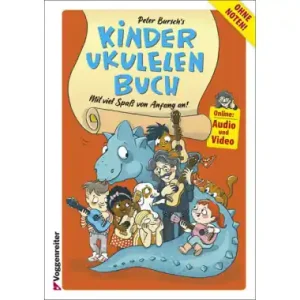 Il Libro di Ukulele per Bambini di Peter Bursch Solo Oggi