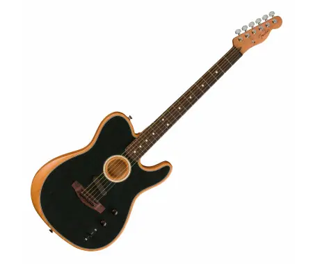 Promozione Esclusiva Fender Acoustasonic Player Telecaster Brushed Black