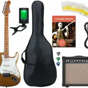 Prezzo Di Fabbrica Jet Guitars JS-300 Chitarra Elettrica Set Oro
