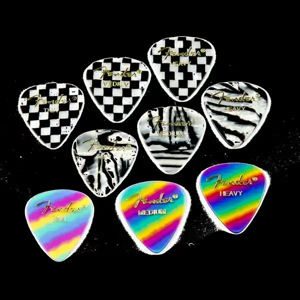 Fender 351 Shape, Rainbow, Heavy (12) Subito Disponibile