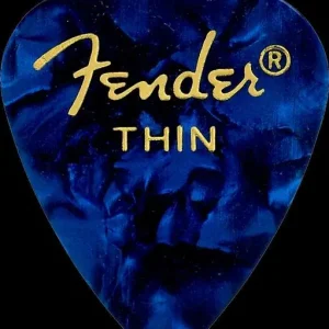 Fender 351 Shape, Blue Moto, Thin (144) Ultime Pezzi