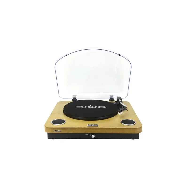 AIWA LPS-25WD - Giradischi Stereo con Bluetooth e Radio FM Professionale