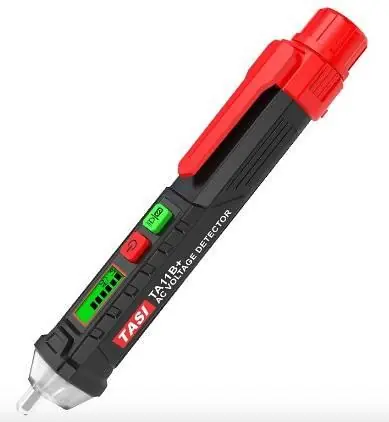 TASI TA11B+PENNA TESTER RILEVATORE DI TENSIONE ELETTRICA LCD SENZA CONTATTO Offerta Del Giorno