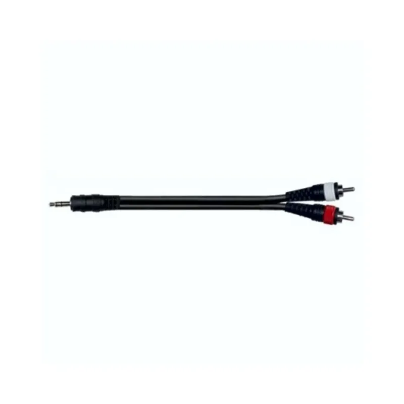 Soundsation SJRR-30BK Cavo adattatore a Y 3.5mm Jack maschio STEREO - (BI) Offerta Limitata