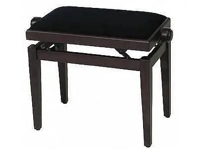 Bestseller GEWA pure - F900563 - PANCHETTA REGOLABILE DELUXE, PALISSANDRO SATINATO SEDILE NERO